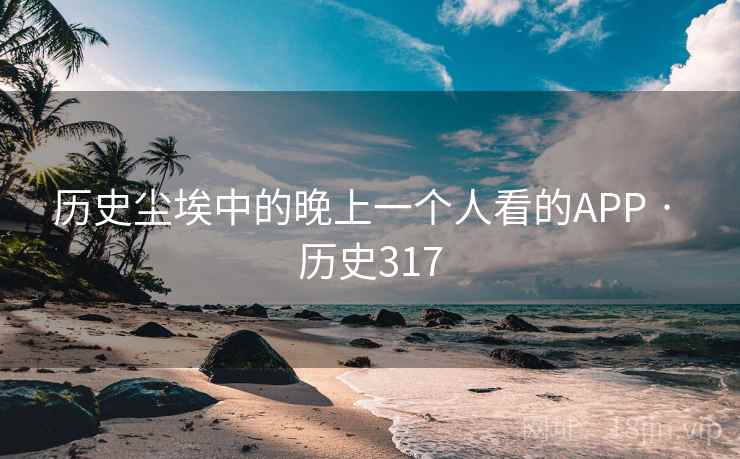 历史尘埃中的晚上一个人看的APP · 历史317